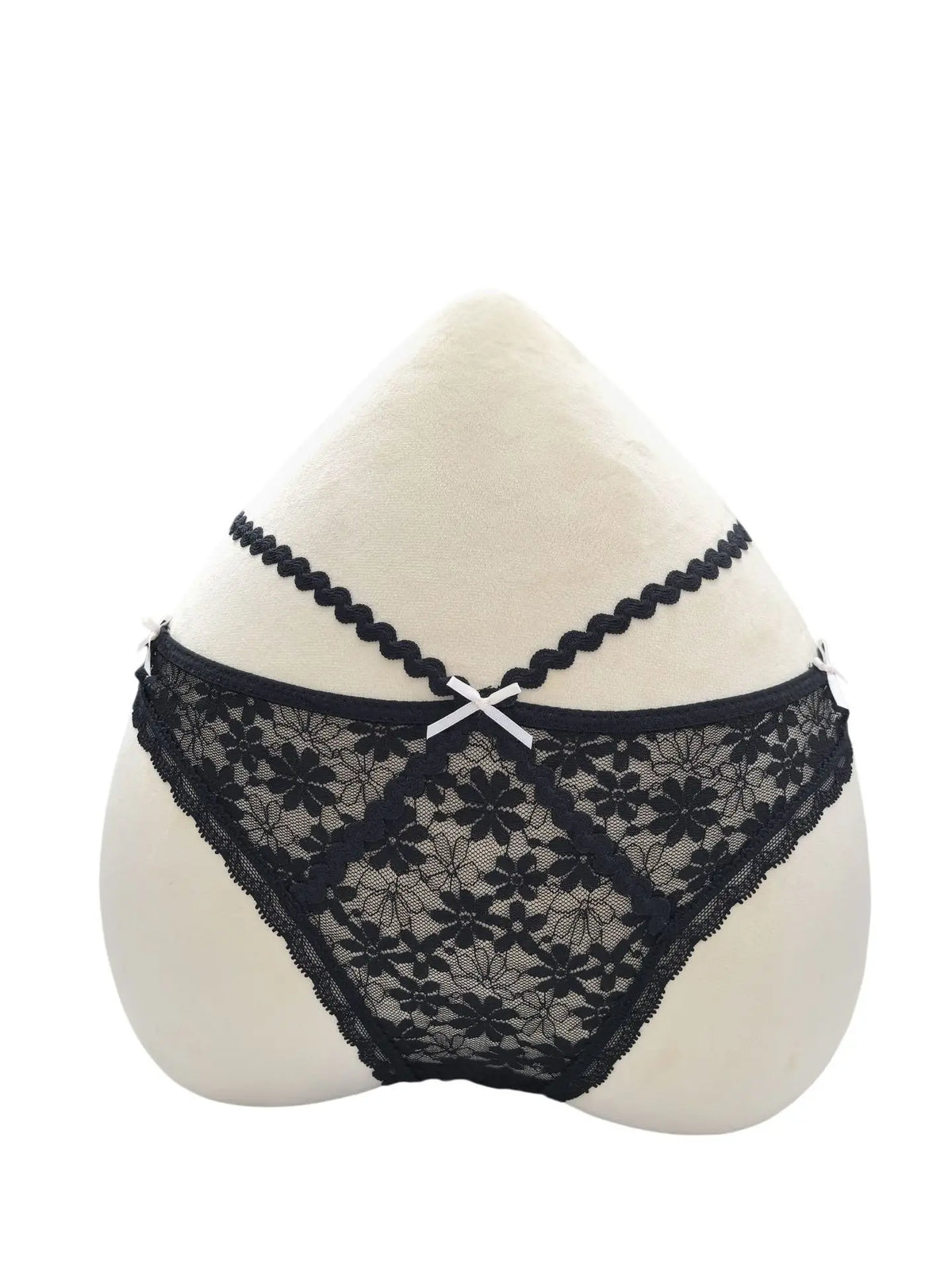 Sexy Lace Thong Double Strap Women&