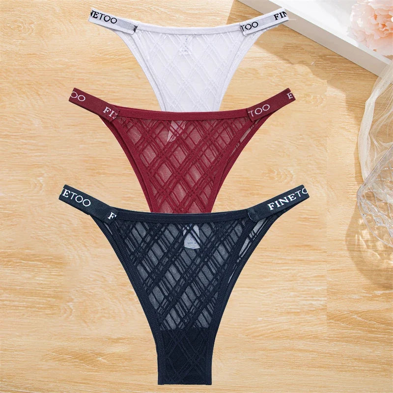 Premium Cotton Briefs for Women – Seamless Low-Rise Panties (3-Piece Set)