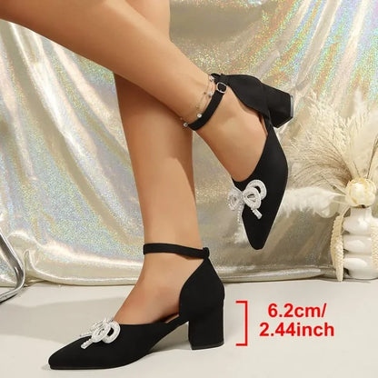 2026summer New Heel Pointed Toe Strap High-Heeled Sandals Women&