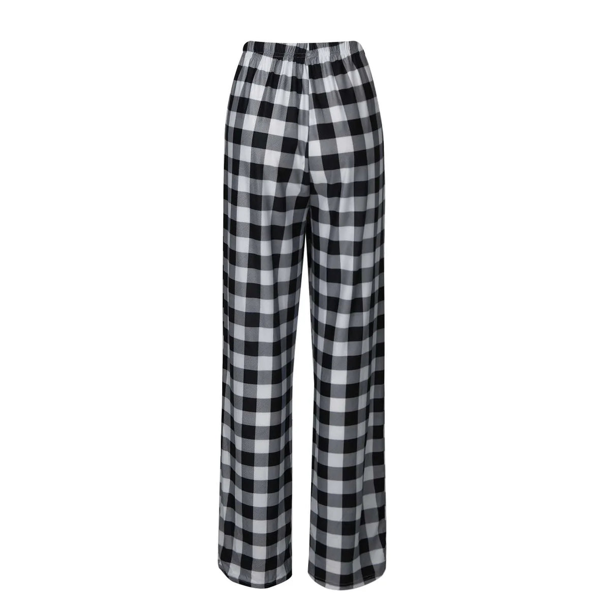 Women Christmas Pajama pants Autumn Winter Plaid Printed Pants