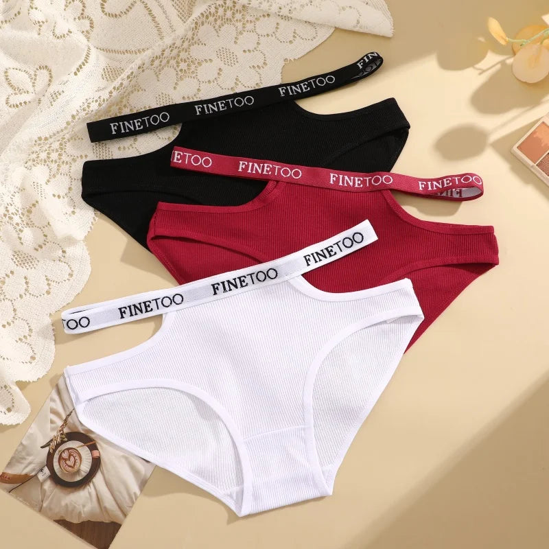 Cotton Double Letter Belt Briefs – Sexy &amp; Comfortable Women&