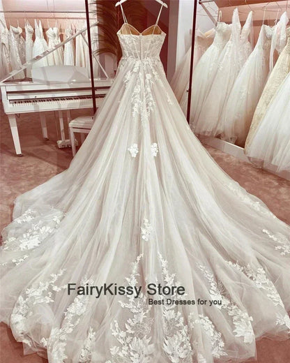 Sexy See-Through Wedding Dress - Exposed Boning Backless Gown | Femstylo