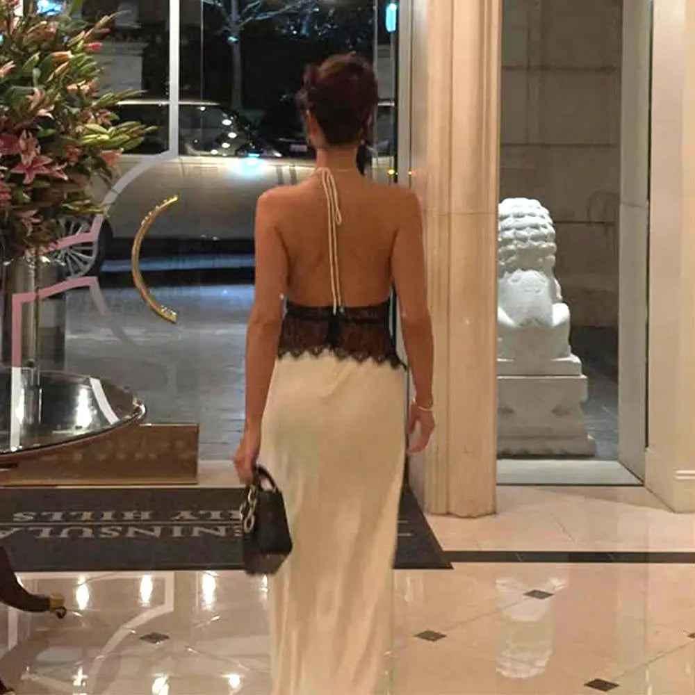 Summer Backless Sexy Long Dresses Women&