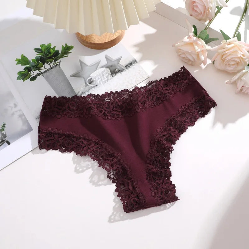 Women’s Cotton-Blend Low-Rise G-String Panties