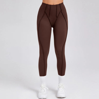 2-Piece Yoga Set – Open Back Sports Bra &amp; High Waist Shorts