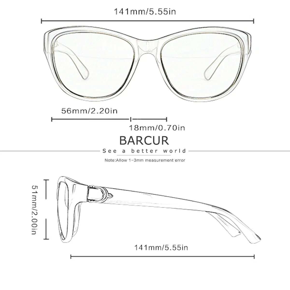 BARCUR Polarized Men’s Fashion Sunglasses – Elliptical Gradient TAC Lens with UV400 Protection – Lightweight Stainless Steel Frame Stylish Summer Eyewear for Travel Driving &amp; Outdoor Gift Occasions