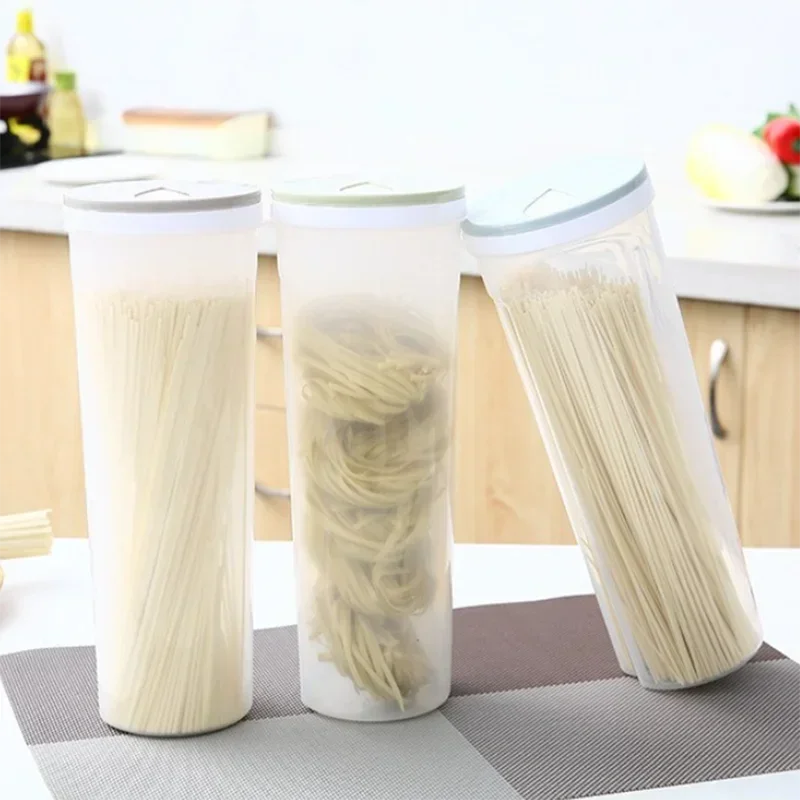 Noodles Sealed Can Kitchen Accessories Food Grade Plastic Kitchen Storage &amp; Organization Quantitative Divided Can Storage Box