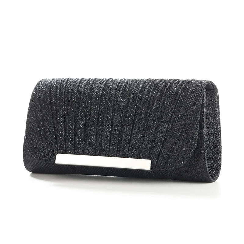 None European And American Sequined Evening Bag For Weddings Women Chain Shoulder Strap Clutch - Chain Shoulder Strap