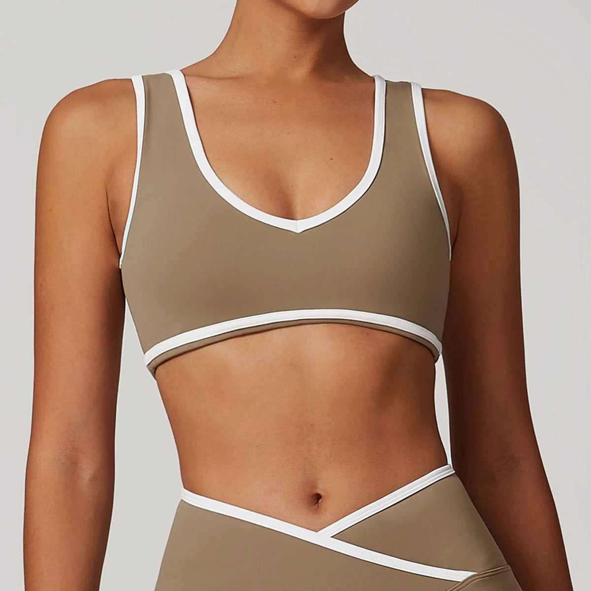 Sports Bra Women Clothes Seamless Gym Crop Top High Support Push up Open Back Activewear Fitness Yoga Bra Workout Underwear