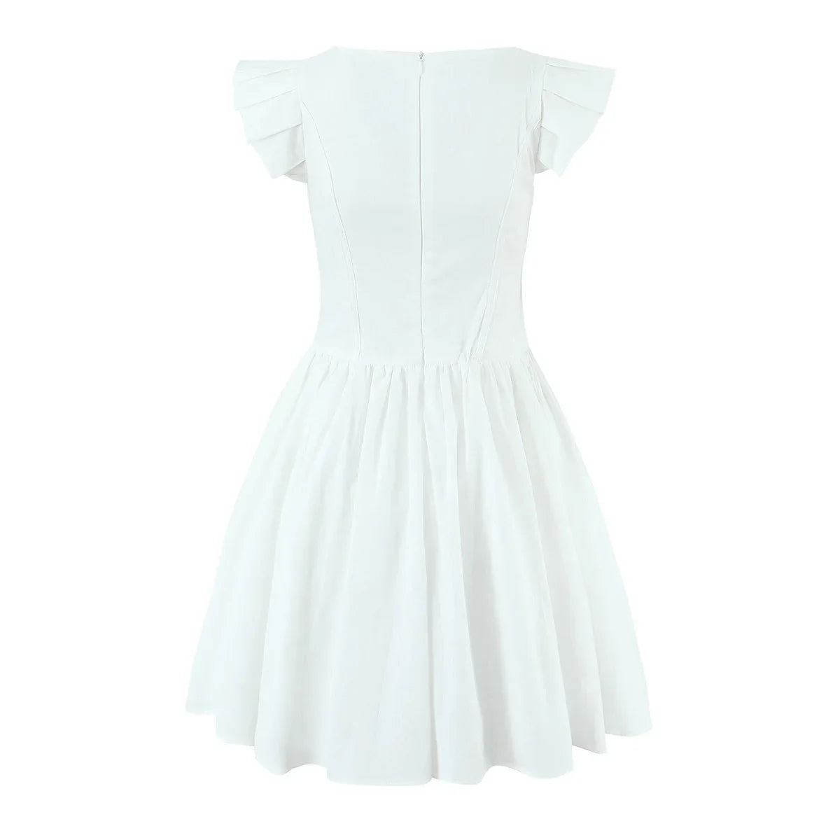Floral Embroidery Cotton Summer Women&