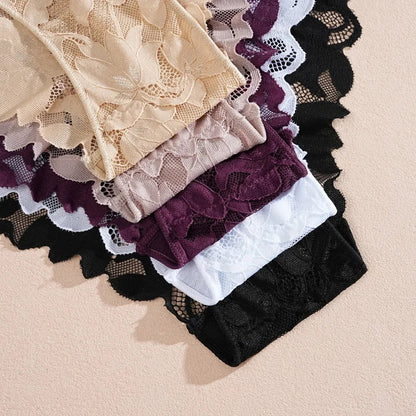 Floral Lace Panties – Sexy Lingerie Briefs for Women