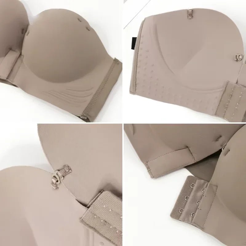 Front Buckle Underwear Convenient Anti Sagging without Shoulder Strap Women&