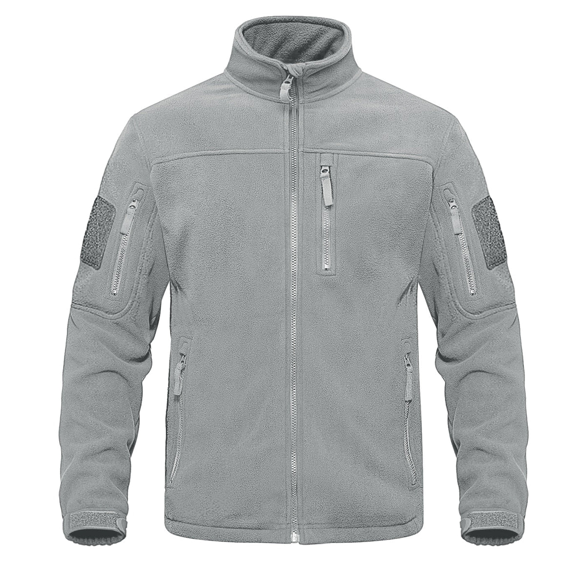 Full Zip Up Tactical Army Fleece Jacket Military Thermal Warm Outwear Windbreaker