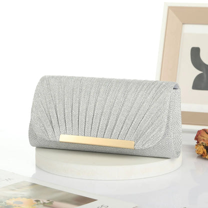 None European And American Sequined Evening Bag For Weddings Women Chain Shoulder Strap Clutch - Chain Shoulder Strap