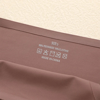 6PCS/SET Seamless Thong Women Thin Strap Low Waist High Flexibility Panties Sexy Ladies Briefs Comfortable Multicolor Underwear