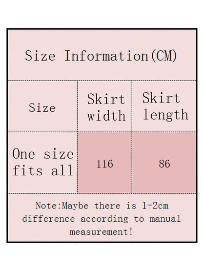 Women Chiffon Bikini Cover-ups See Through Ruffle Beach Long Skirts Summer Holiday Beach Sun Protection Shawl