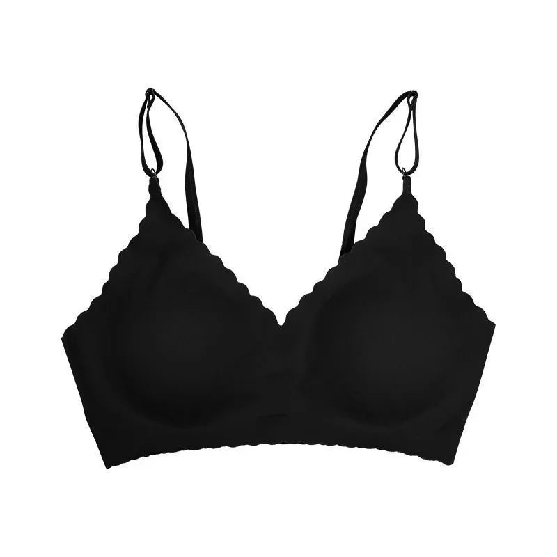 Seamless Ice Silk Ultra-Thin Breathable Bra Comfortable Breathable Underwear Women&