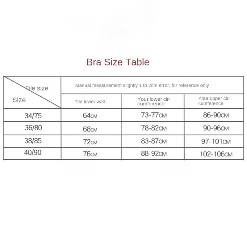 Front Buckle Underwear Convenient Anti Sagging without Shoulder Strap Women&