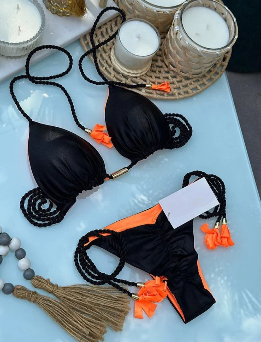 Sexy Solid color Women&