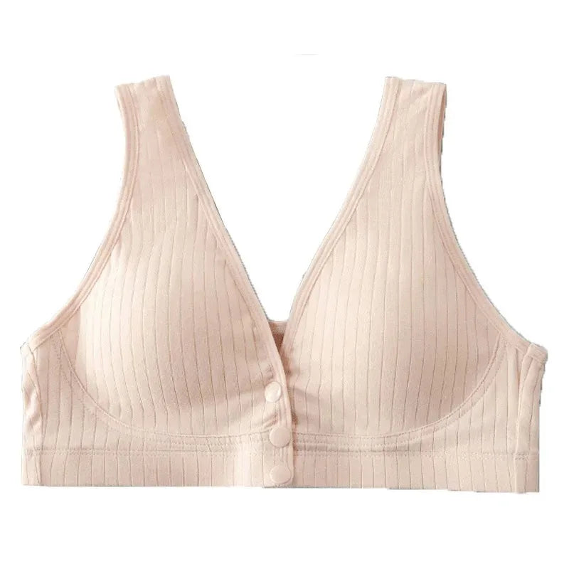 Pure Cotton Nursing Bra Women&