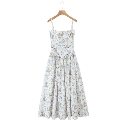 Summer Spring Floral Printed Women&