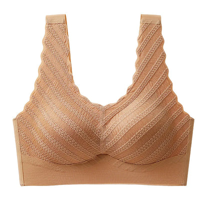 Women Wireless Bras Sports Tank Bra Sexy Lingerie Female Crop Top Soft Padded Wide Straps Brassiere Plus Size Intimates M-3XL