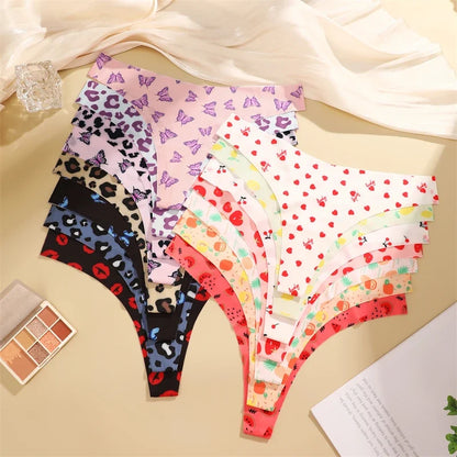 Ultra-Thin Seamless G-String Thongs for Women