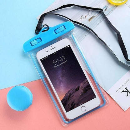 Water Proof Cases For iPhone 12 Cover Pouch Cases For iPhone  XS MAX 8 7 6 s Plus Universal Waterproof Case Universal Waterproof Cell Phone Bag/Holder for iPhone Case &amp; Strap