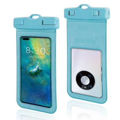 Waterproof Phone Case Pouch Protector For iPhone Cell Phone Cover Underwater Case Universal Water Proof Bag Waterproof Case Cellphone Pouch for iPhone 13 Pro Max Case &amp; Strap