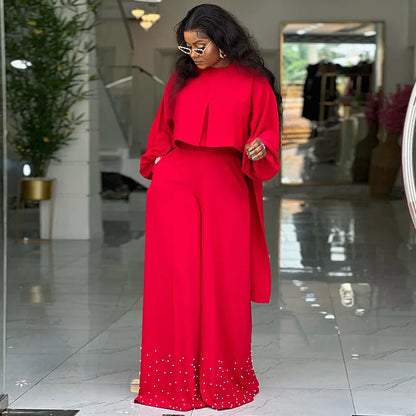 2 Piece Women Sets 2025 New Arrival Spring Summer Matching Sets Solid Color Two Pieces Sets Top And Pants Suits Outfits Clothing