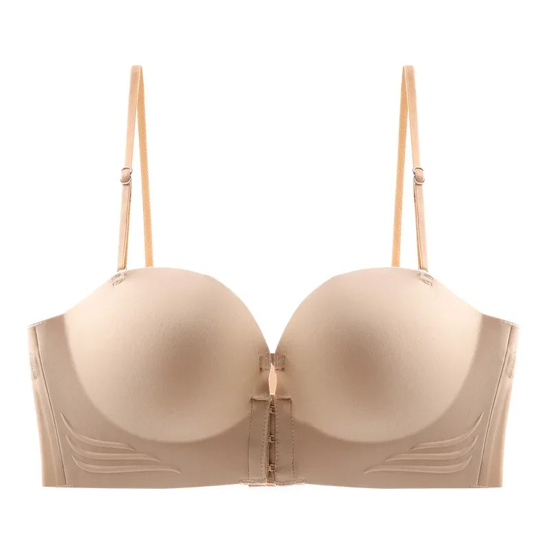 Front Buckle Underwear Convenient Anti Sagging without Shoulder Strap Women&