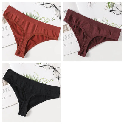 3Pcs/Set Thongs Women&