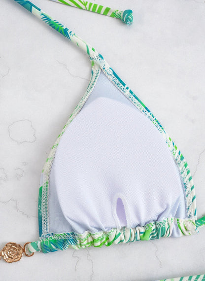 3 Pieces Halter Triangle Bikini 2026 Print Swimwear Female Sexy Swimsuit Women &amp; Beach Skirt Bathers Bathing Swimming Swim Suit