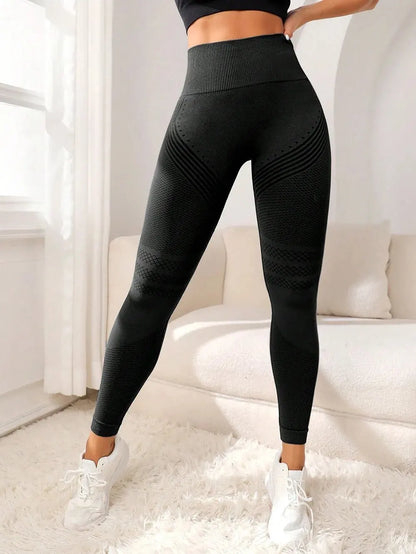 Sports Pants With Sexy Lines Lifting Buttocks Sports Tight Pants Women&