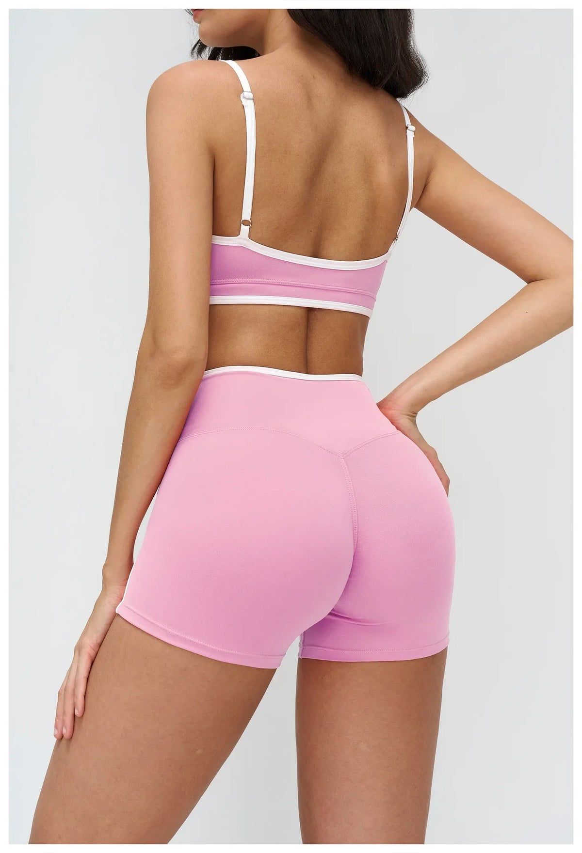 Women Bra Shockproof Gym Top Women Underwear Thin Strap Halter Sports Bras Scrunch Push-up Workout Yoga Tank Tops Women&