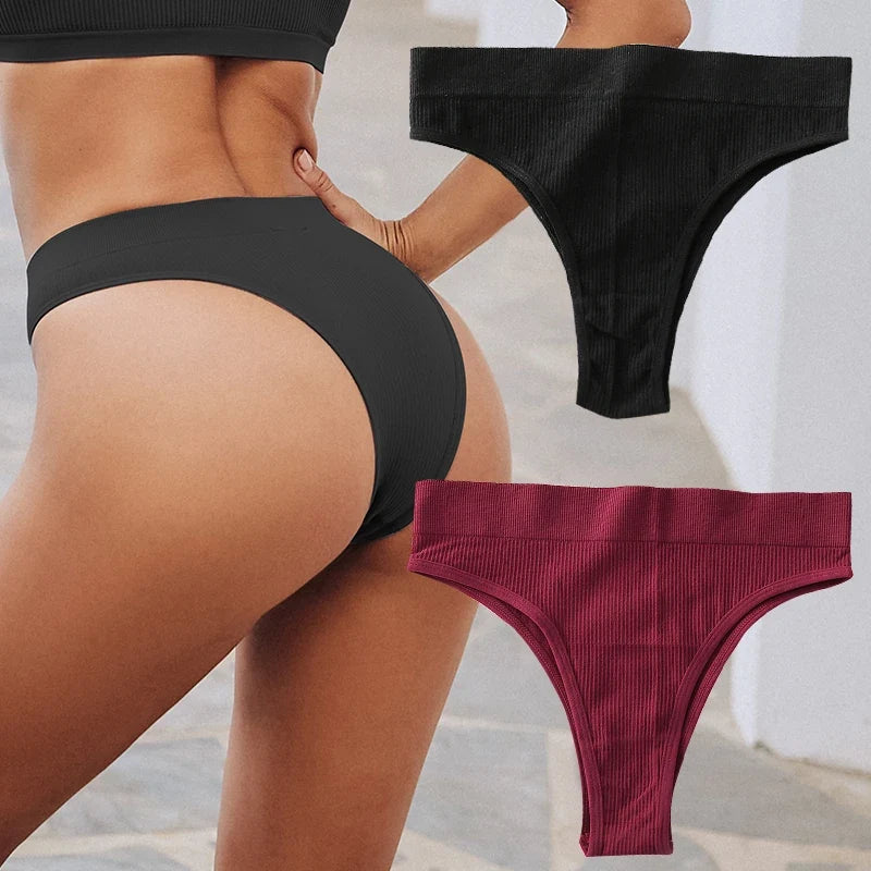 Seamless Panties for Women – 2-Piece Set