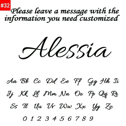 Custom Hollow Love Name Ring Personalized 18K Stainless Steel Opening Adjustable Ring Jewelry Birthday Party Gift Wholesale