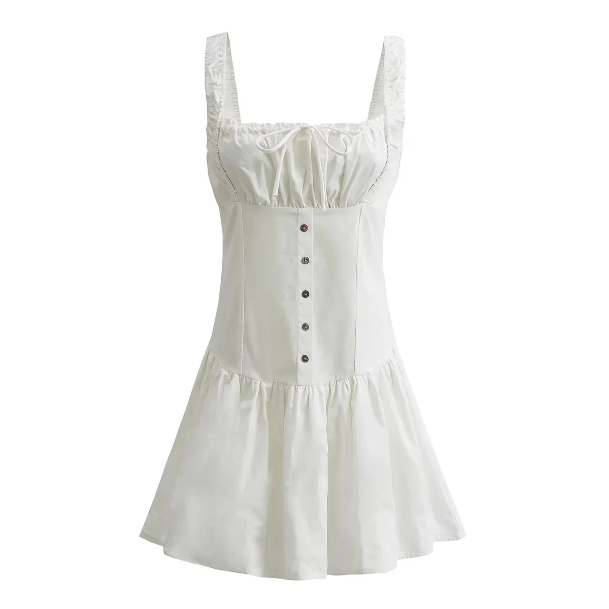 Bowknot White Summer Women&