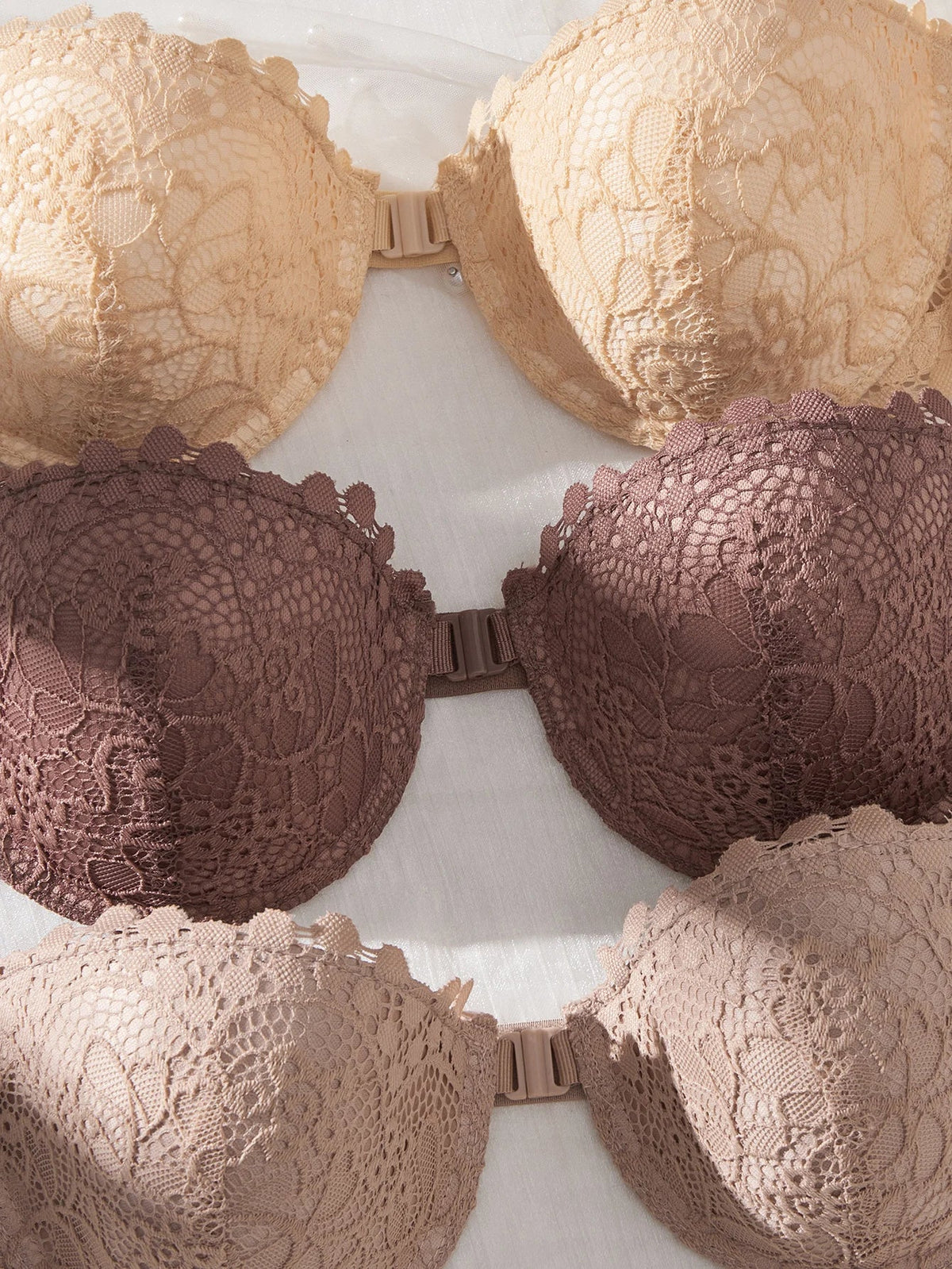 3Pcs Thin Cup Strapless Women&
