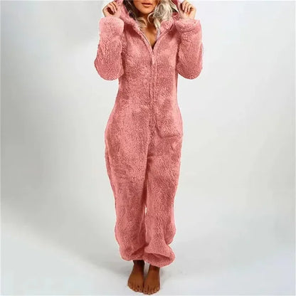 Mode Sourire Vêtements De Nuit Ensemble Plus La Taille Capuche Ensembles Pyjamas pour Femmes Adultes pour Hiver plus size onesie