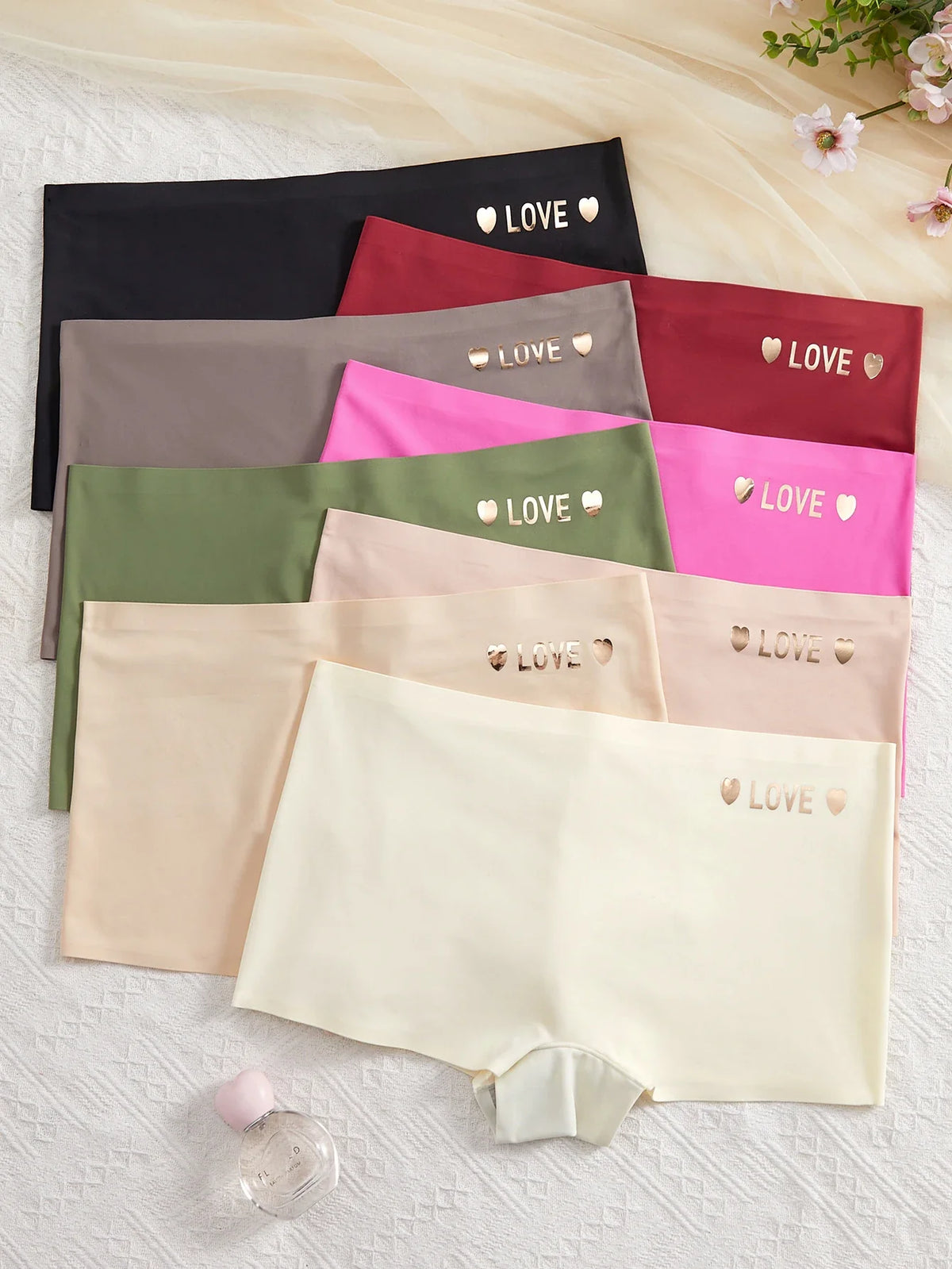 Summer Seamless Panties 8PCS/Set Women&