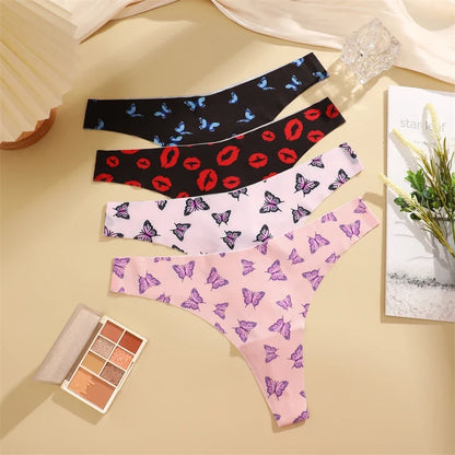 Ultra-Thin Seamless G-String Thongs for Women