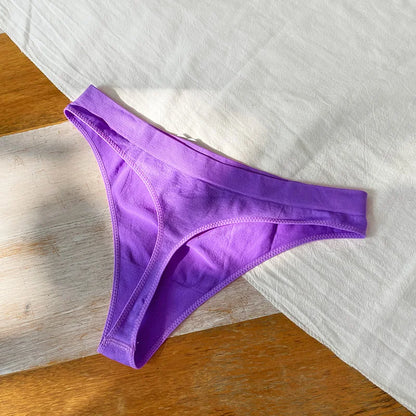 Low Waist Sexy Thong Women Panties G String Seamless Panties Underwear Sports Candy Color Yoga Girls Briefs Femlae Lingerie