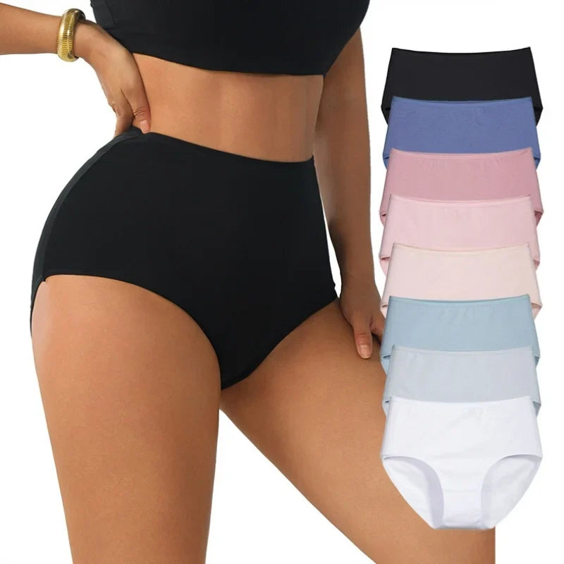 3Pcs/Set Cotton Panties Women Sexy Lingerie Plus Size Women&