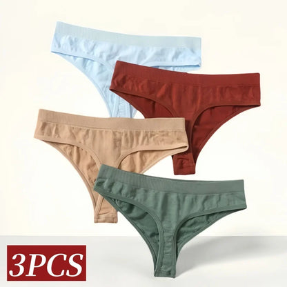3Pcs/Set Thongs Women&