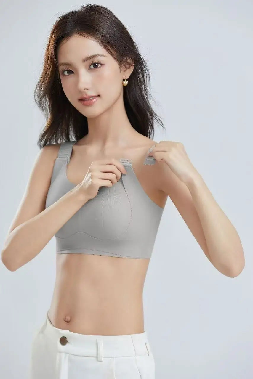 New Seamless Minimizer Bra for Women, Full Cup Lift &amp; Side Support, Anti-Sagging Wireless Comfort, Adjustable Plus Size Bras
