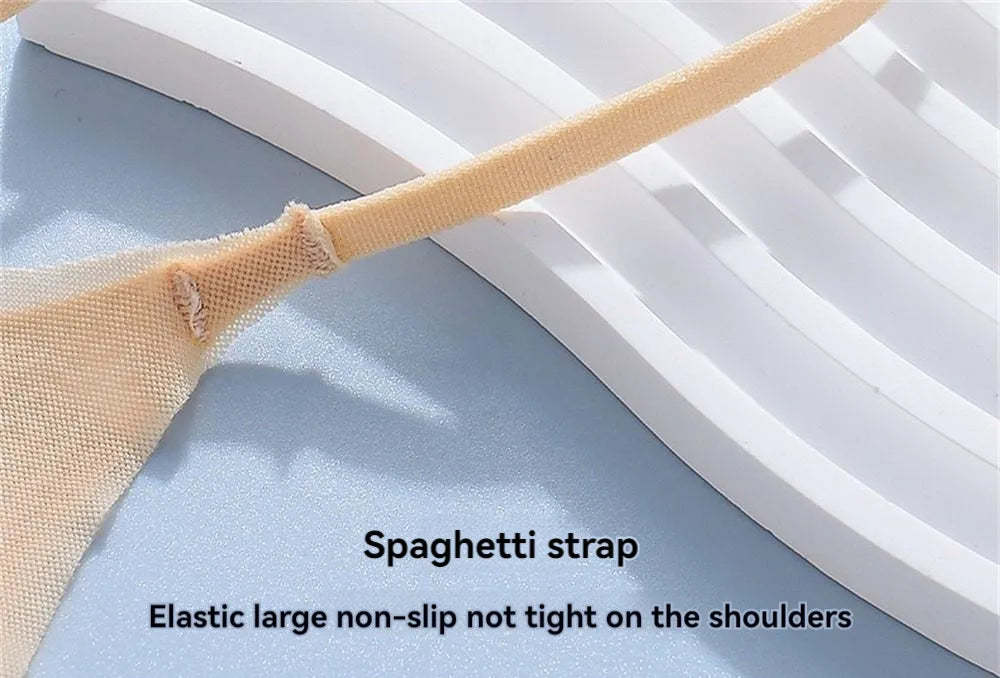 Ultra-Thin Breathable Ice Silk Top Bra Women&