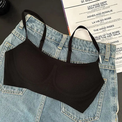 Comfortable Seamless Bras Soft Support Push-Up Bra for Women Small Bust Anti-Sag Underwire Women&