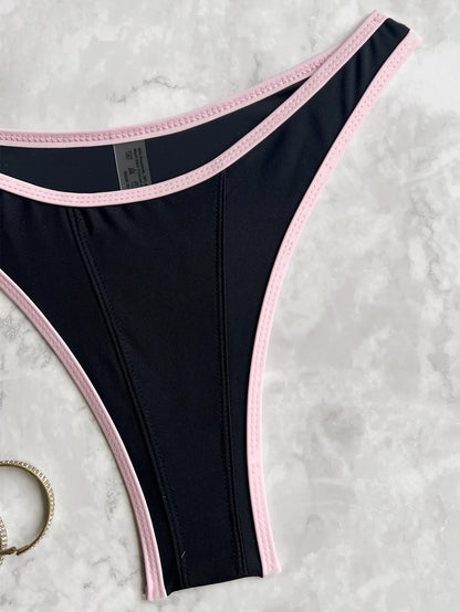 sexy patchwork mini bikinis sets two pieces swimsuit thong swimsuit Swimwear Biquini conjunto de bikini tankini beachwear