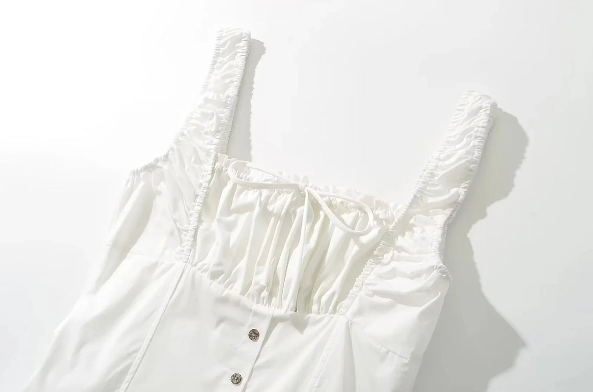 Bowknot White Summer Women&